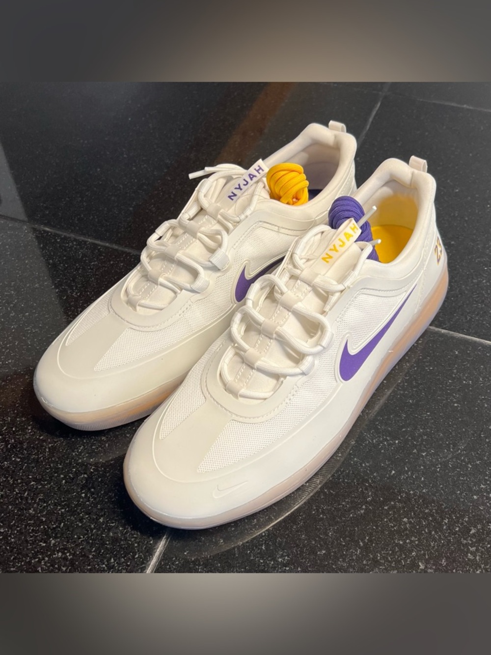 Nike Nyjah Free 2 Lakers Men’s Size 10